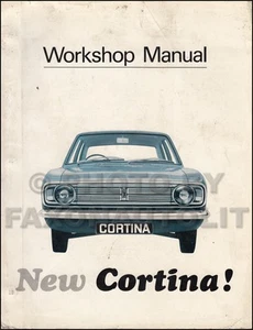 1967 Ford Cortina Officina Manuale Originale Primo Edizione Riparazione Servizio - Foto 1 di 2
