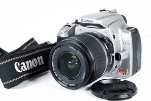Canon EOS 350D Rebel XT Digital SLR Camera + 18-55mm Zoom Lens Battery & Charger - Picture 1 of 4