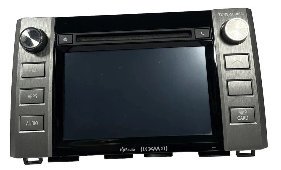 FOR PARTS!!  NOT WORKING !!   14-18 Toyota Tundra RADIO navigation 86100-0C110 - Image 1 of 4