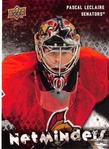 2009-10 Upper Deck Netminders #NET6 Pascal Leclaire - Picture 1 of 2