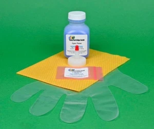 Cyan Toner Refill Kit for Lexmark CX317 CX317dn 71B10C0 71B0020 2.3K Pages+Chip - Picture 1 of 1