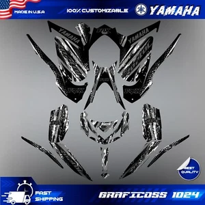Fits YAMAHA 2013 2014 2015 2016 2017 2018 2019 RAPTOR 700 GRAPHICS KIT DECALS - Picture 1 of 2