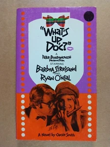 What's Up Doc? Peter Bogdanovich Movie Tie-In Streisand O'Neal vintage paperback - Picture 1 of 3