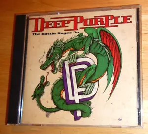 DEEP PURPLE - THE BATTLE RAGES ON - CD - 1993 Reissue - Imagen 1 de 7