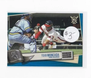 YOAN MONCADA 2019 TOPPS BIG LEAGUE BLUE PARALLEL CARD-SHIPS FREE - Picture 1 of 24