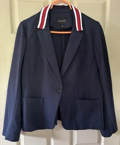 Banana Republic Damen 12 Large klassischer Blazer Anzug marineblau  - Bild 1 von 12
