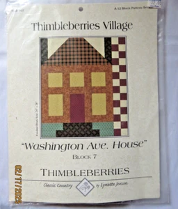 Thimbleberries Village Quilt Pattern (1) Washington Ave. House Block 7 - Picture 1 of 2