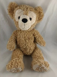 Walt Disney World Pre Duffy Hidden Mickey Tan Bear Plush 16 Inch Stuffed Animal - Picture 1 of 11