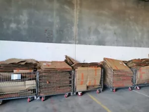 75x Packing Cardboards on pallet Moving Boxes Cartons Used - Picture 1 of 3