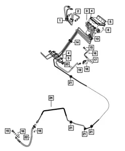2013-2022 Ram 1500 Classic Genuine Mopar ABS Hydraulic Control 68196033AA - Bild 1 von 2