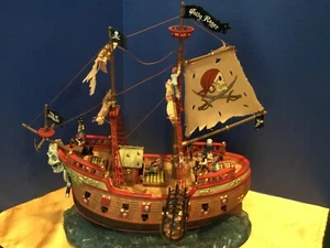 Lemax Spooky Town ~ The Jolly Roger w/ Lights & Sounds ~ Halloween~ Original Box - Picture 1 of 12