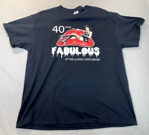 Rocky Horror Picture Show Shirt XL 40 Anniversary And Fabulous Black T Shirt - Picture 1 of 11