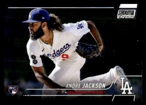 2022 Stadium Club Chrome  144 Andre Jackson Los Angeles Dodgers