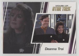 2017 Rittenhouse Women of Star Trek 50th Anniversary Deanna Troi #36 2d8
