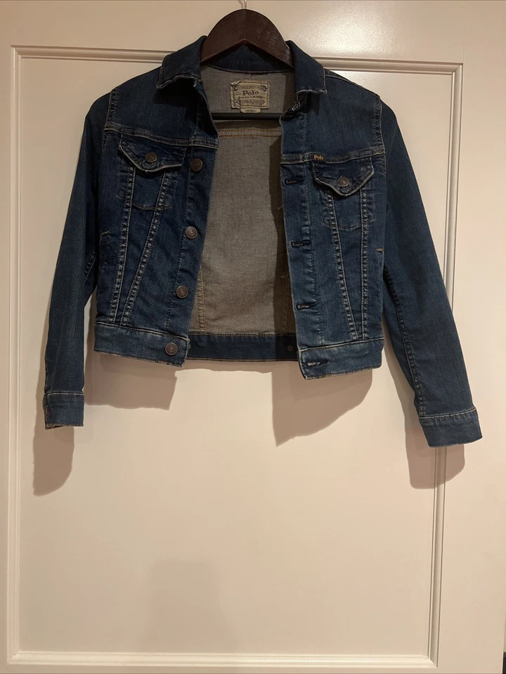 Chaqueta vaquera niña Ralph Lauren talla 8 Foto 1 de 3