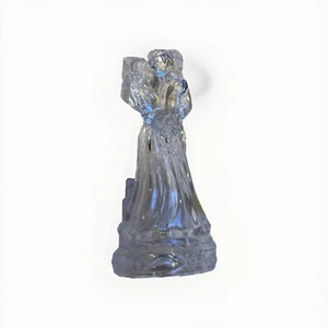 Princess House Bride and Groom Wedding Cake Topper 24% lead Crystal Germany - Picture 1 of 5