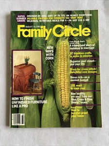 1982 August 10 Family Circle Magazine How To Finish Unfinished Furniture (MH892) - Picture 1 of 3