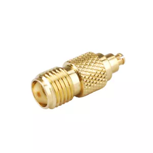 SMA Buchse auf MC-Kartenstecker Stecker gerade RF Koaxial Adapter Steckverbinder - Bild 1 von 4