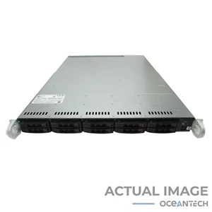 Supermicro CSE-116 1x Xeon Gold 6136 ASPEED AST1000/2000 No RAM No Drives Server - Photo 1/6