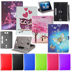 Universal Folio Flip Leather Case Cover For Android Tablet 7
