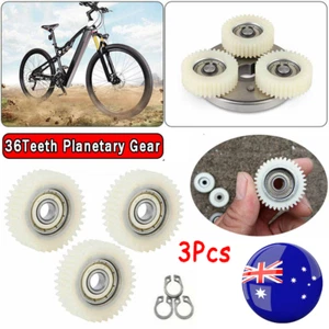 3x 36Teeth E-bike Wheel Hub Motor Planetary Gears w/ Bearing For 8-Fun Motor - Picture 1 of 11