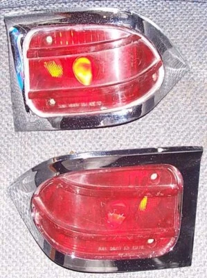 1963 AMC Rambler Classic Station Wagon SW Right & Left Tail Light Assemblies 63 - Изображение 1 из 2
