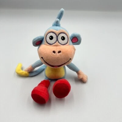 TY Beanie Baby Boots the Monkey Dora the Explorer 8 in - Image 1 of 4