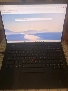 Lenovo ThinkPad X1 Carbon Gen 9 i5-1135G7 2.40GHz 8GB RAM 256 GB 16"(1 USB PORT) - Picture 1 of 15