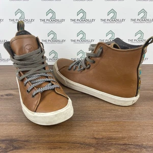 Inkkas High Top Leder Turnschuhe Unisex Damengröße 10 Herrengröße 8 - Bild 1 von 9