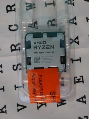 AMD Ryzen 7 7800X3D 8-Core Processor | Brand New | Free UK shipping