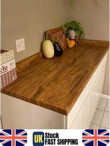Oak Wood Style Sticky Back Vinyl Wrap Cupboard Worktop Wallpaper Cover Film - Picture 1 of 8