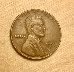 1953 D Wheat Penny Rare Item 1096 - Picture 1 of 2