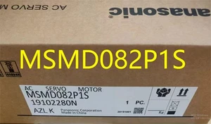 New Factory Sealed PANASONIC MSMD082P1S AC SERVO MOTOR Free Shipping - Picture 1 of 2