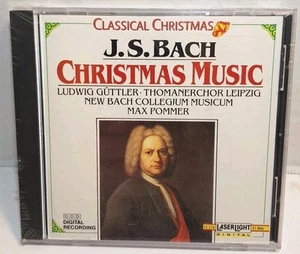 Christmas Music by J.S. Bach (CD, 1990) New Sealed - Imagen 1 de 3