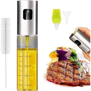 Elektrischer Ölsprüher Oil Sprayer Glas Flasche Essig Spender mit Zubehör - Bild 1 von 1