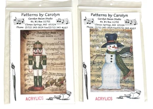 Patrones de pintura de estudio Carolyn Bacon - SUITE CASCANUECES Y DÉJALO NIEVE - Navidad - Imagen 1 de 4