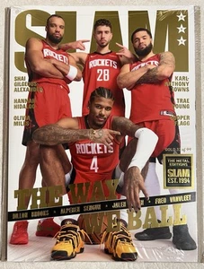 SLAM MAGAZINE HOUSTON ROCKETS EDIZIONE METALLO ORO 2025 # 33 DI 94 VERDE SENGUN - Foto 1 di 6