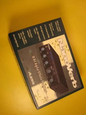 Alesis NanoVerb 18-Bit Digital Effects Processor w/ Alesis Power Supply - Image 1 of 4