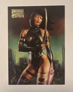 1996 Fleer SkyBox Marvel Masterpieces #35 Psylocke from Japan Excellent - Picture 1 of 10