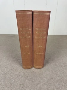 The Personal Memoirs of U.S. Grant (1885-1886) 1st Edition Volume I & II ~2 Vols - Picture 1 of 15