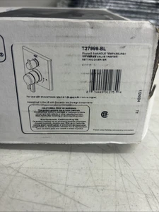 Delta T27999 Pivotal 17 Series Pressure Balanced Valve Trim - Black - Picture 1 of 3