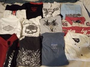 Mixed LOT of Women’s HARLEY DAVIDSON Hoodie & Jacket Motorcycle Lot 12 - Picture 1 of 11