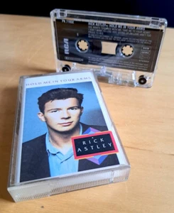 RICK ASTLEY HOLD ME IN YOUR ARMS CASSETTE TAPE - Picture 1 of 1