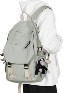 Lightweight School Bag College Laptop Backpack for Men Women Travel Bag High Sch - Picture 1 of 12