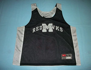 MARIST REDHAWKS #15 Reversible Nike LACROSSE Jersey Chicago IL High School Worn - Bild 1 von 12
