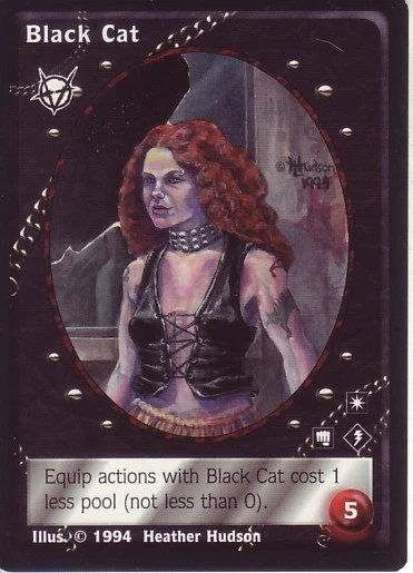5 x Black Cat VTES CCG Jyhad VTES Mixed - Image 1 of 1