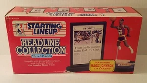 1992 Starting Lineup Headline Collection Magic Johnson LA Lakers neu im Karton! - Bild 1 von 4