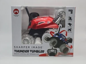 Sharper Image - Thunder Tumbler Wireless Remote Control Spinning Car (Red) - NIB - Picture 1 of 7