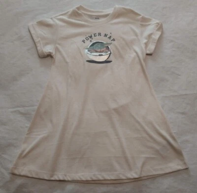 NWT Gap Kids Girls Star Wars Baby Yoda Grogu The Child Mandalorian Nightgown - Image 1 of 2