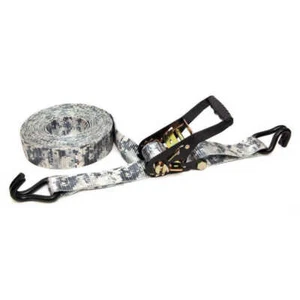 CargoLoc Camo Ratchet Truck Tie Down with J Hook - 2 In x 27 Ft - Flat Rate Ship - Bild 1 von 1
